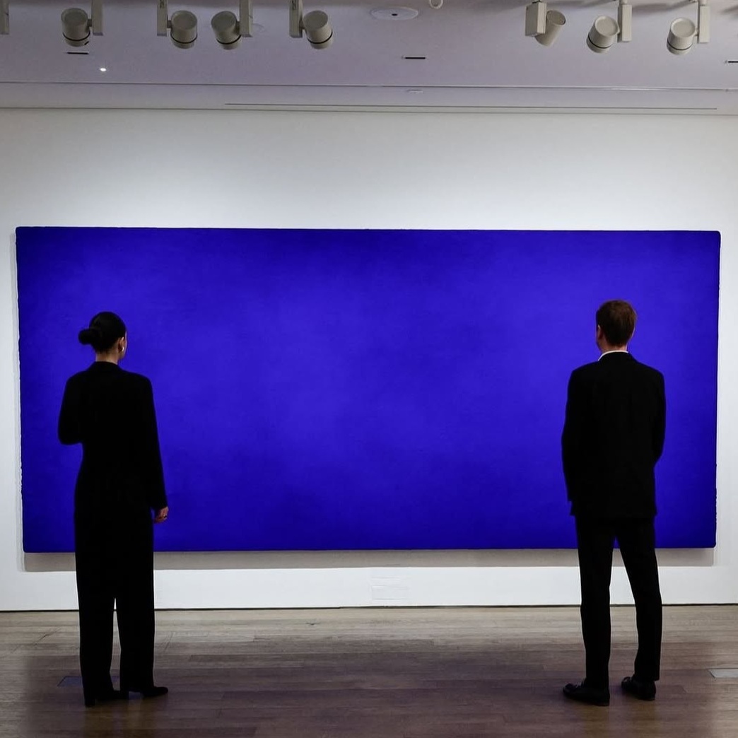 Yves Klein's “California (IKB 71)” Sets French Auction Record at