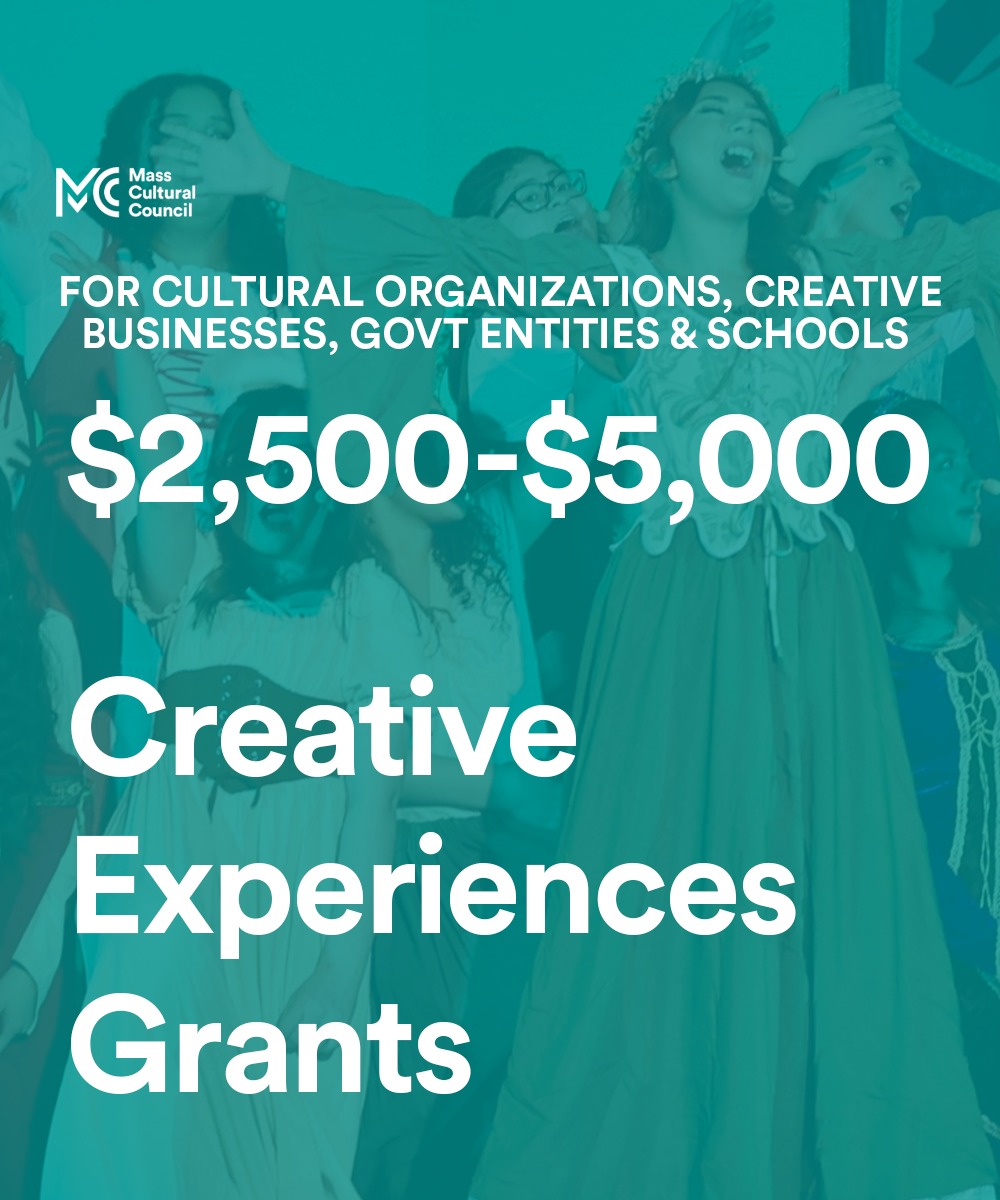 Creativity Bxa Creative Experiences Grants ($2500-$5000)
