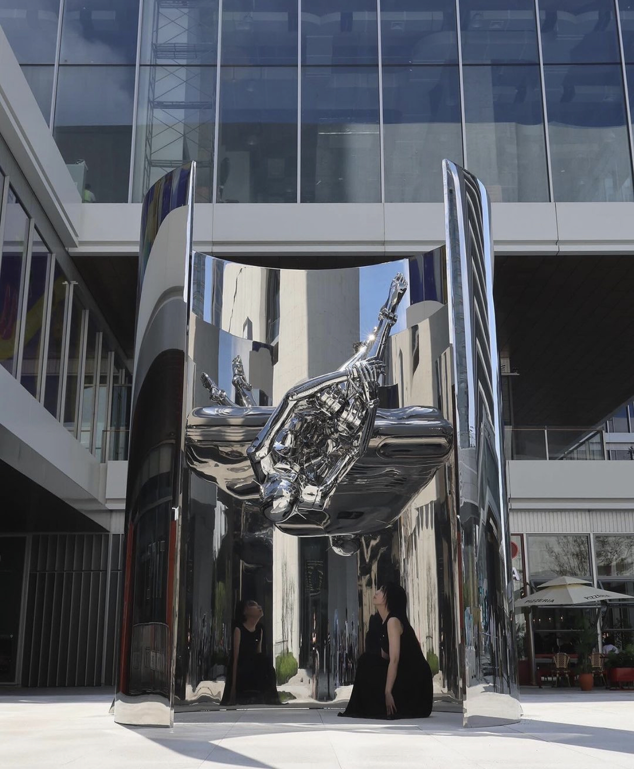 Japanese Artist Hajime Sorayama Unveils Monumental Public